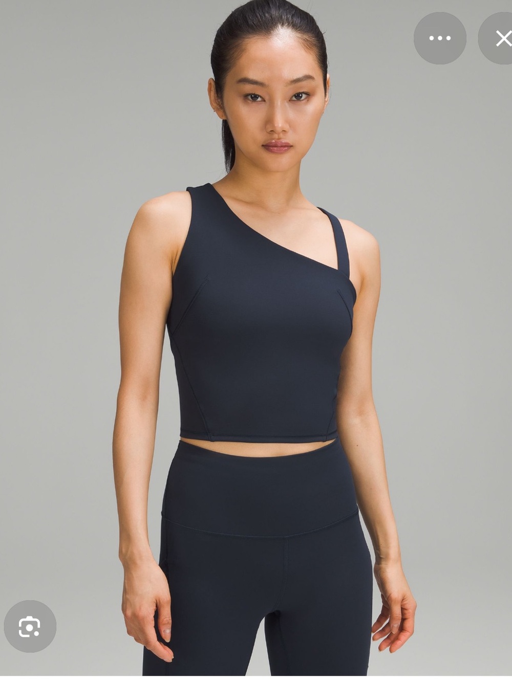 Lululemon Everlux Asymmetrical Tennis Tank Top size L